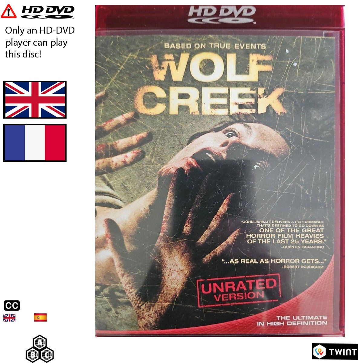 Tutti i DVDs: Wolf Creek (2005) - HD-DVD – Usato da Semsales venduto da __Florian__