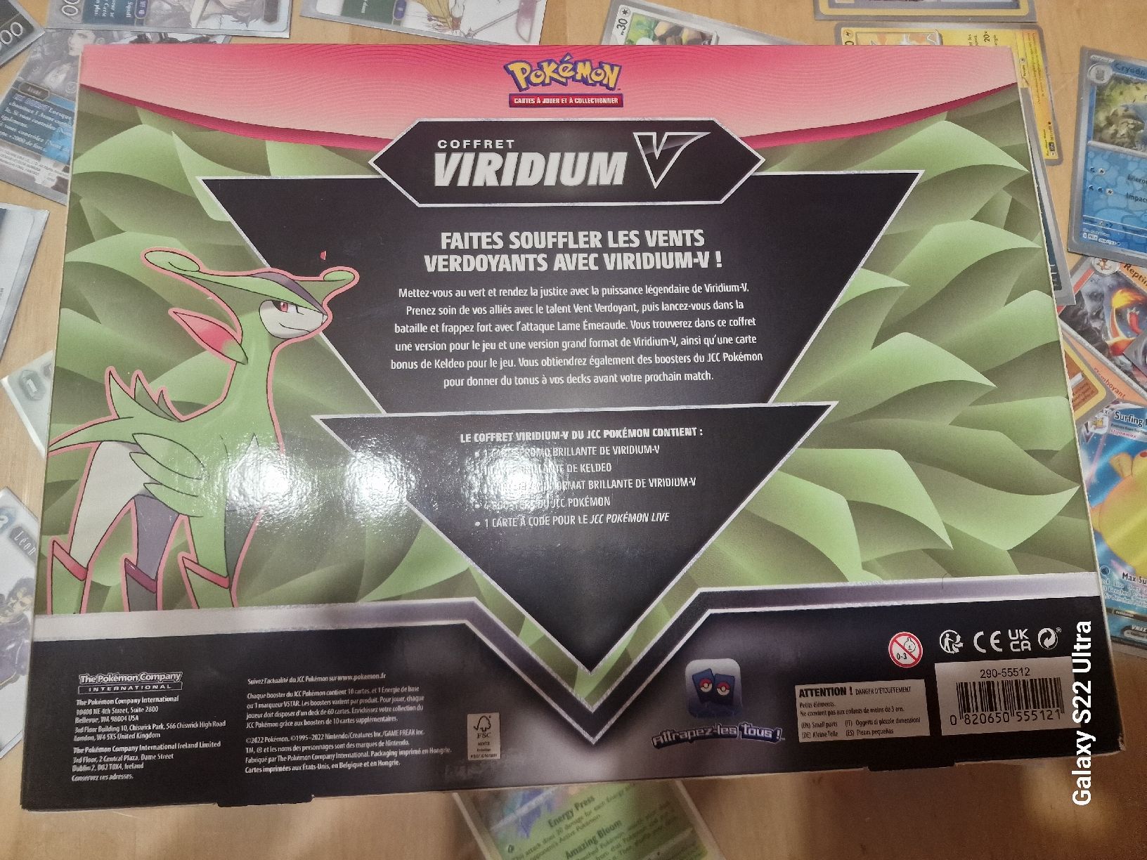 Pokémon Carte collezionabili: Pokémon Viridium V Box FR scellé – Nuovo e nell'imballaggio originale da Bulle venduto da ned_msw7 1