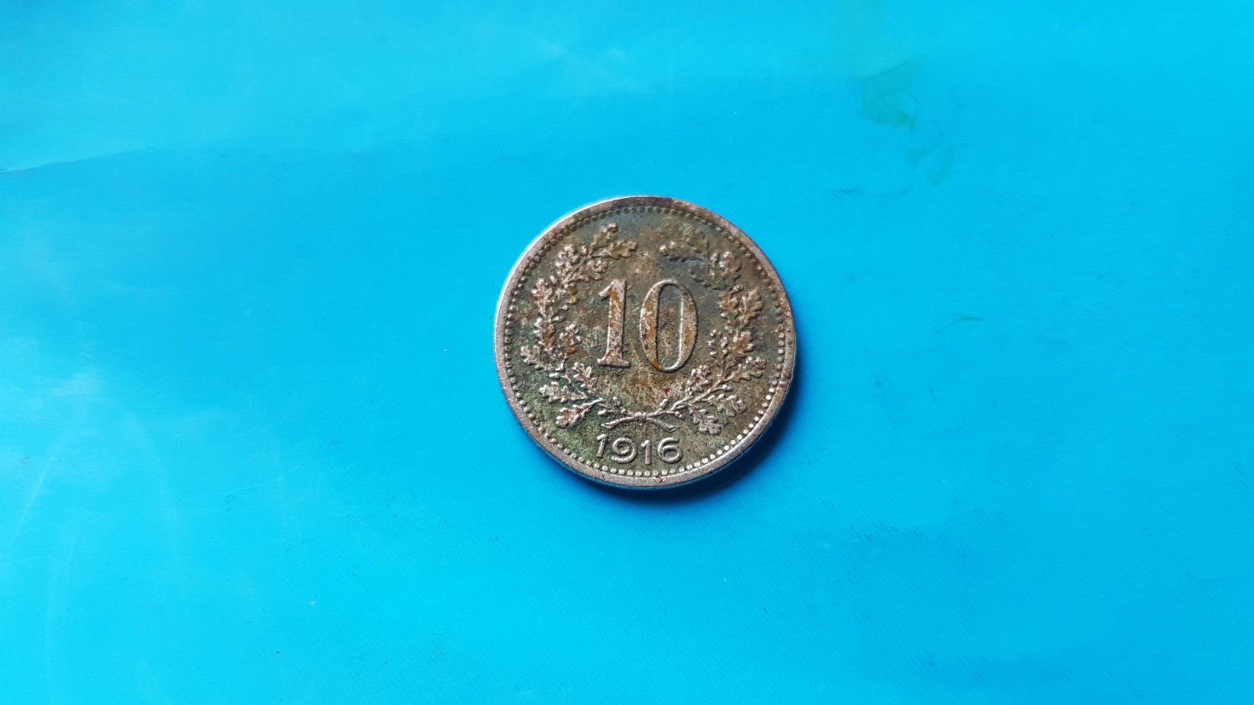 Tutti le monete: 10 Heller - Österreich - 1916 – Usato da Reinach BL venduto da Dexy62