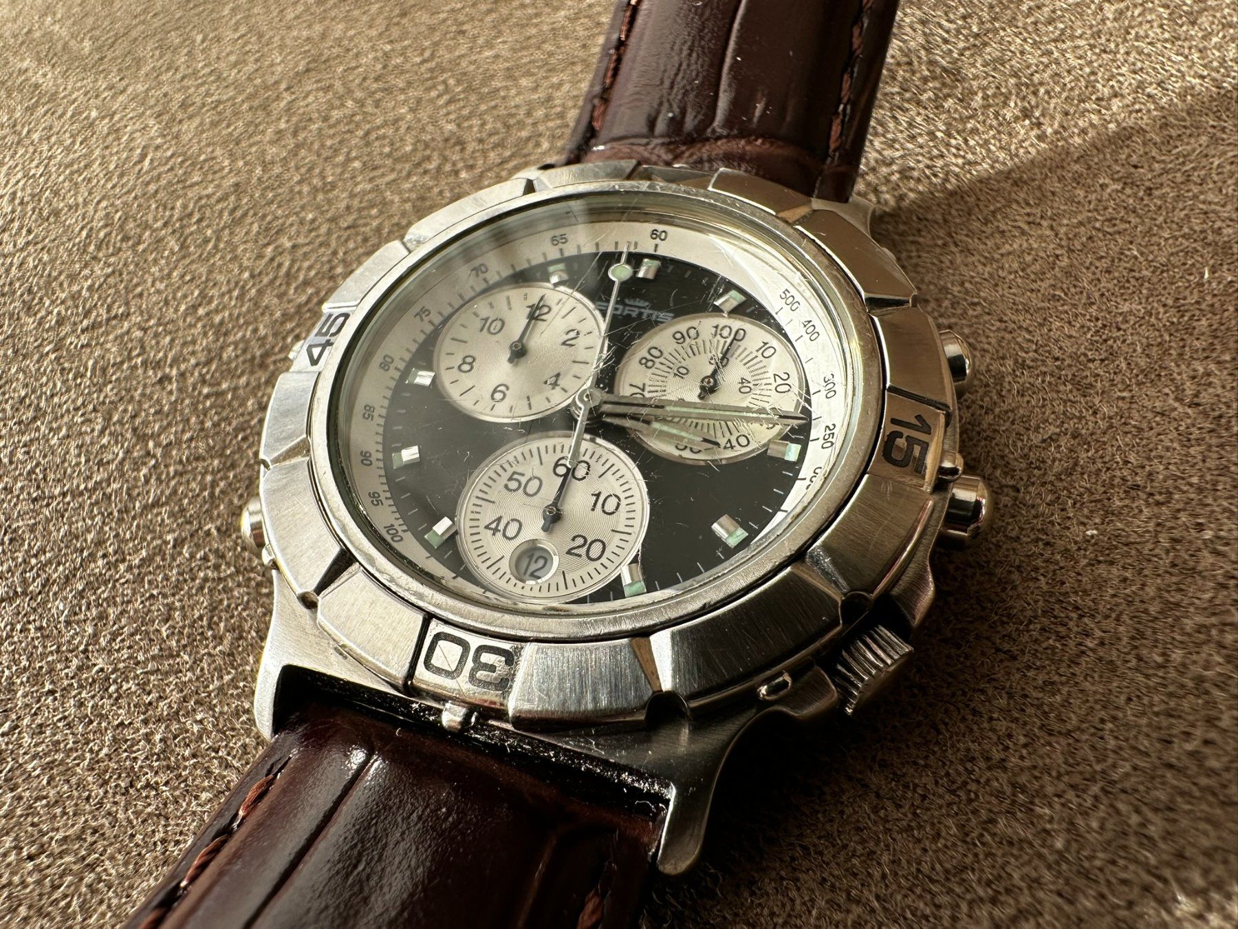 Fortis Uhren: Uhr FORTIS Chronograph 524.10.120 – Gebraucht aus Volketswil von Stones