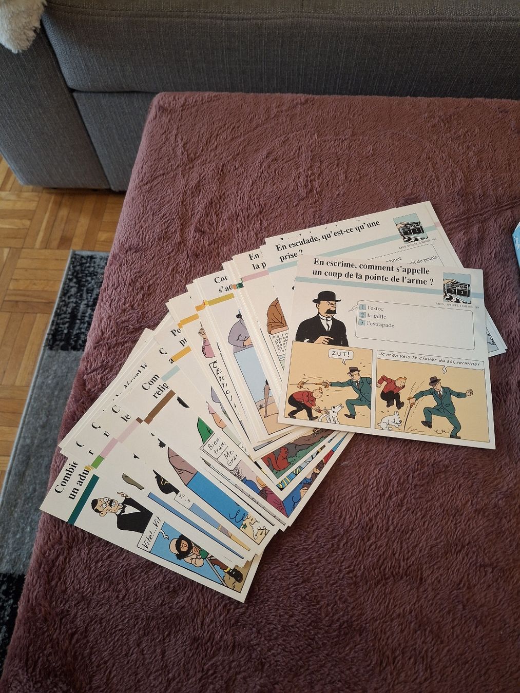 Fumetti: Fiches Tintin N°2 – Usato da Morges venduto da ProfesseurJones 2