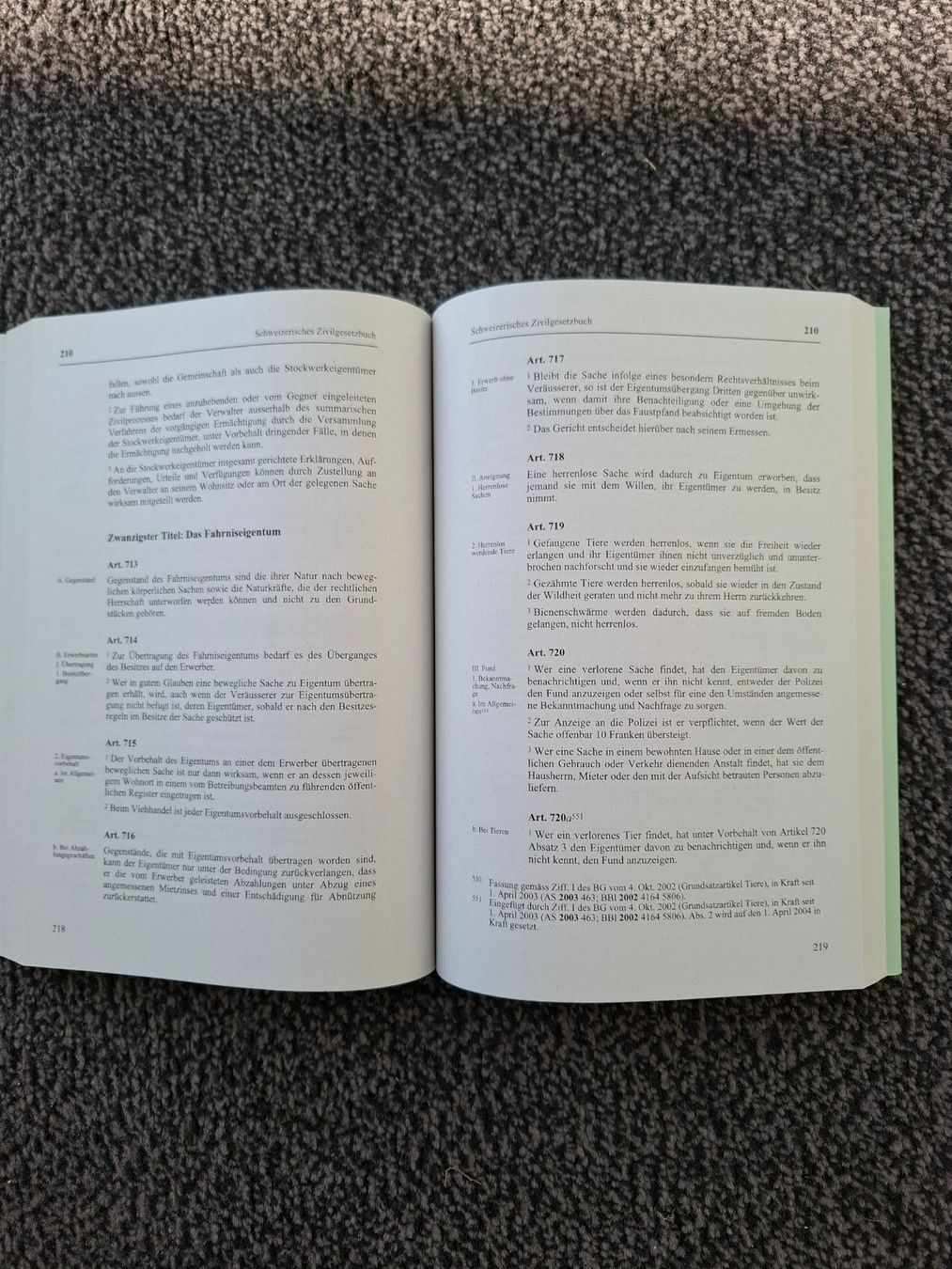 Libri: Juristisches Fachbuch, Schweizerisches Zivilgesetzbuch, ZGB – Usato da Eschlikon venduto da Timotwo 1