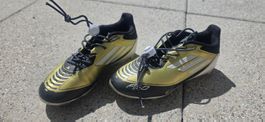 Adidas F50 Messi Fußballschuhe – Gr. 34 – Gold/Schwarz