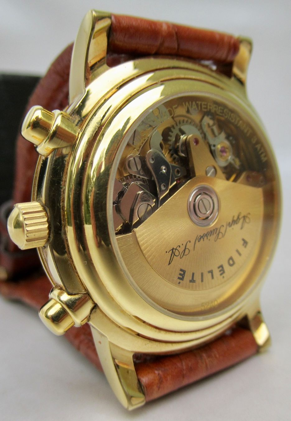 Orologi: Uhr Agip Automatic Vergoldet – Usato da Bern venduto da Colligentes 8