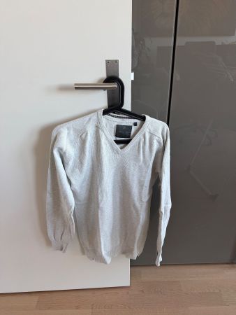 Herren Pullover S in weiss (Angelo Litrico)