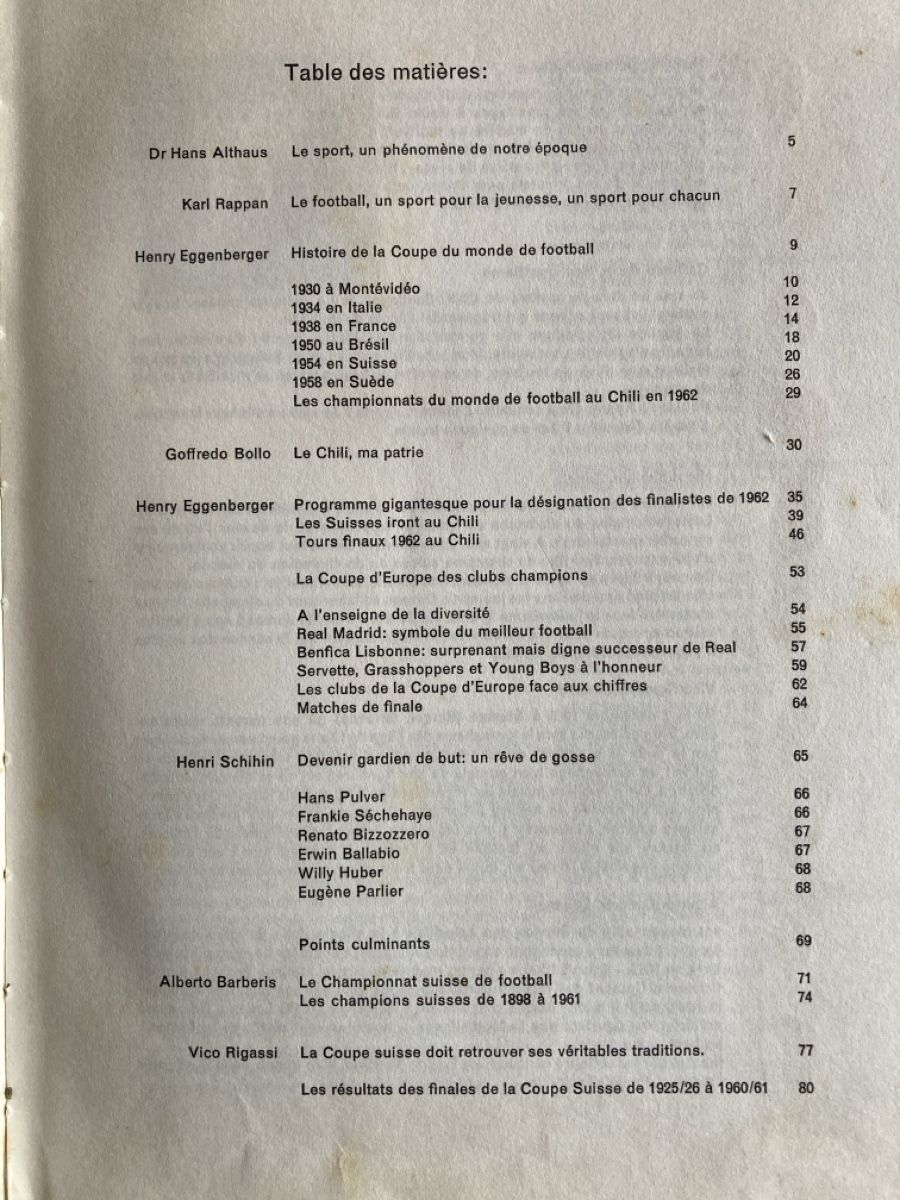 Libri: Livre football 1962 – Usato da Plagne venduto da gigi204 1
