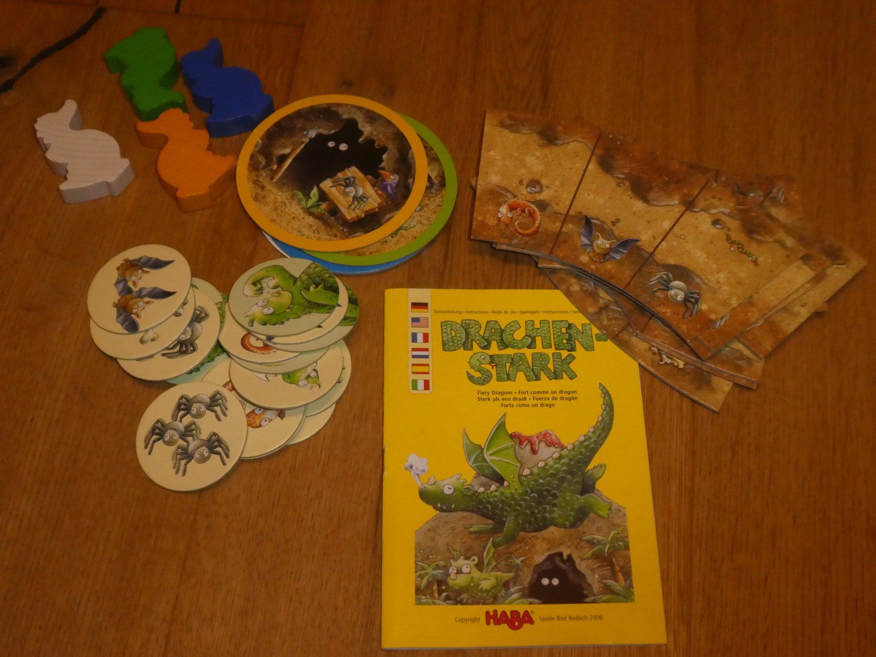 Haba Giochi: Drachenstark- ein feuriger Memo-Wettlauf – Usato da Dinhard venduto da heidibei 2