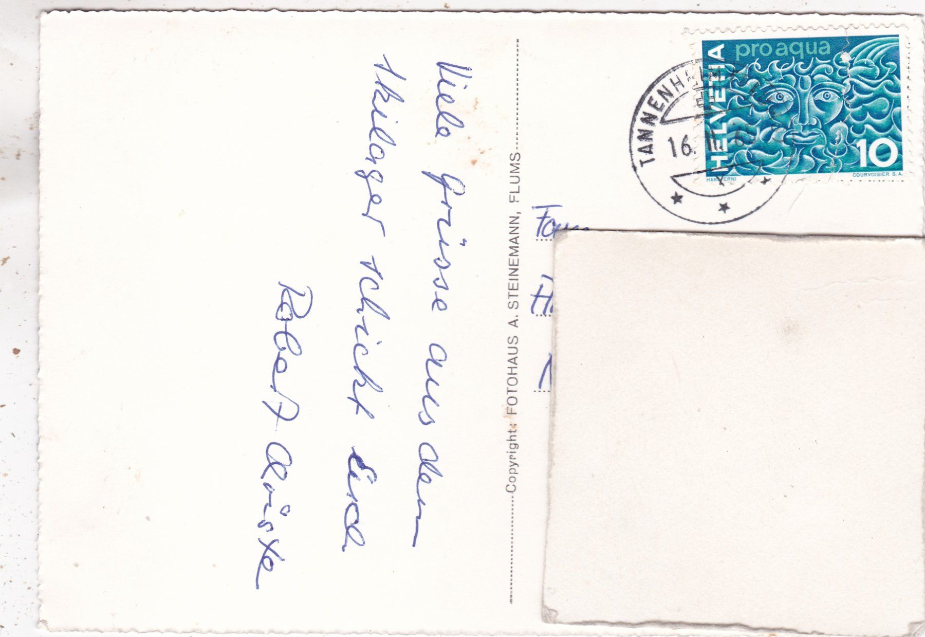 Ansichtskarten: Skigebiet der Flumserberge 1965 – Gebraucht aus Herisau von Lisegrat2008 1