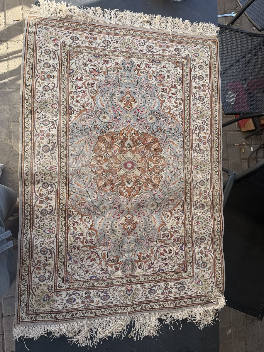 Tappeti: Orientteppich handgeknüpft Blumenmuster vermutlich Persien – Nuovo (secondo la descrizione) da Birsfelden venduto da ziv_99mm 1
