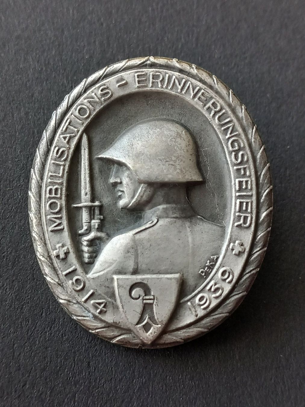 Medaillen: Auszeichnung  Mob. Erinnerungsfeier 1939 – Gebraucht aus Neuchâtel von karlpierrino 1