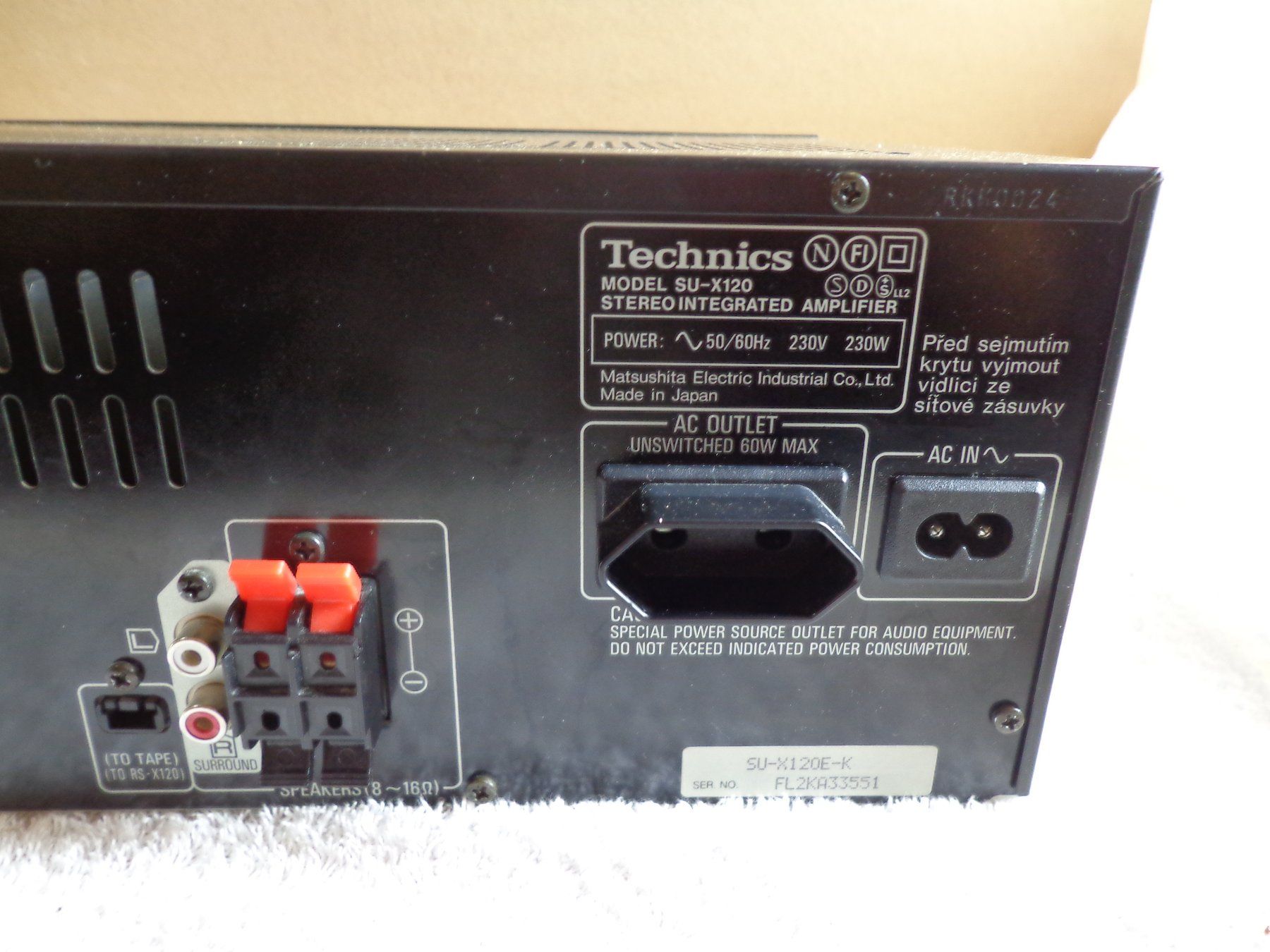 Technics Amplificateurs: Technichs SU-X120 Verstärker – D'occasion à Ligornetto par Faffarel 4