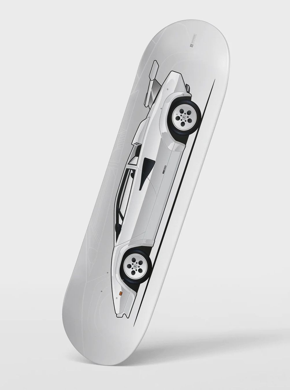 Skateboards: Lamborghini Countach LP500S Skateboard Deck - COOL – Nuovo (secondo la descrizione) da Wetzikon ZH venduto da tuningschmiede 1