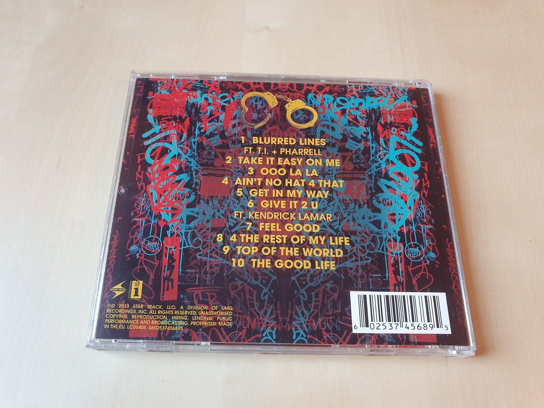 CDs: Robin Thicke Blurred Lines – D'occasion à Stansstad par collectorsshop 1