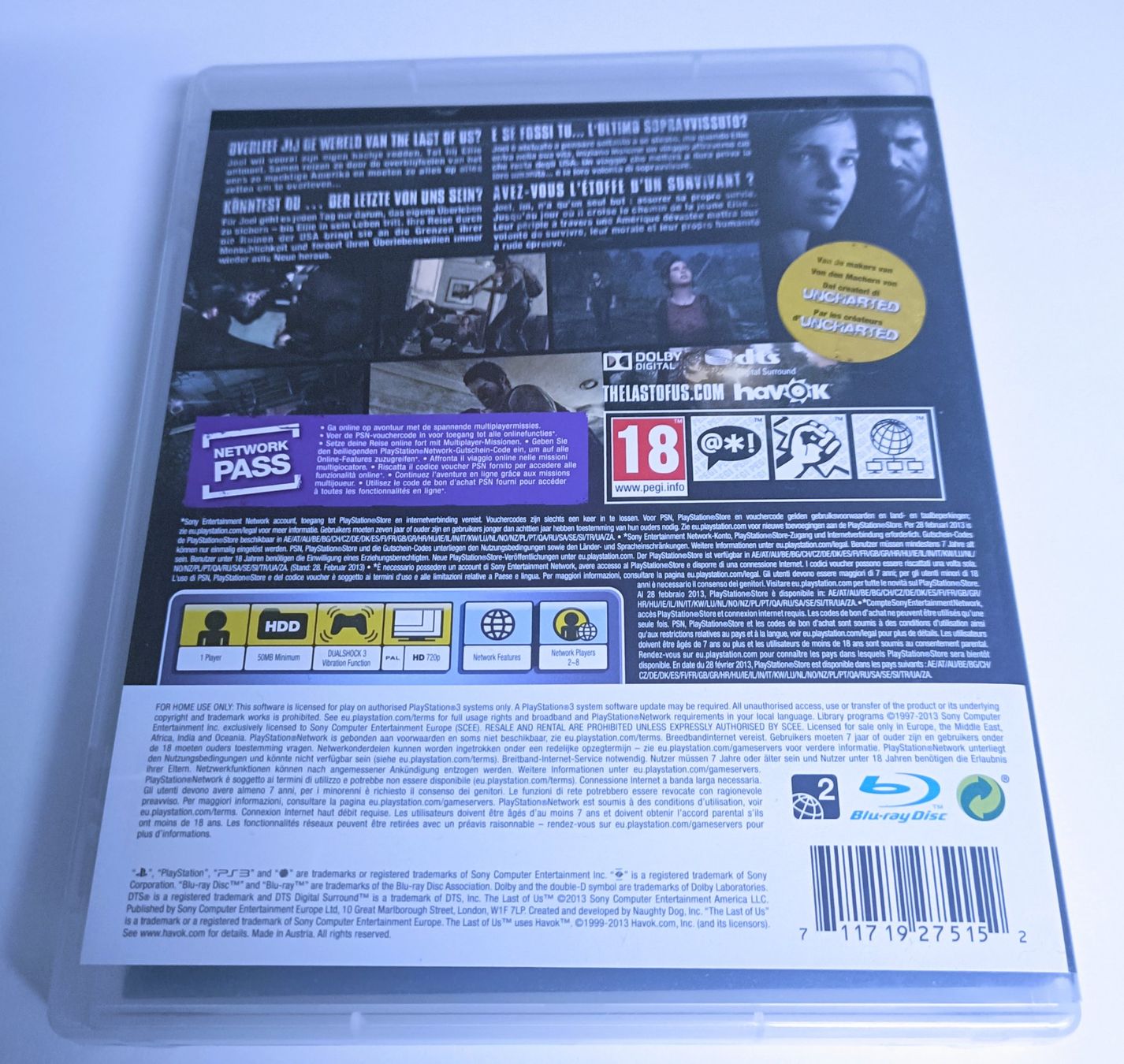Sony Giochi: The Last of Us | PS3 – Usato da Köniz venduto da Gamecollect 1