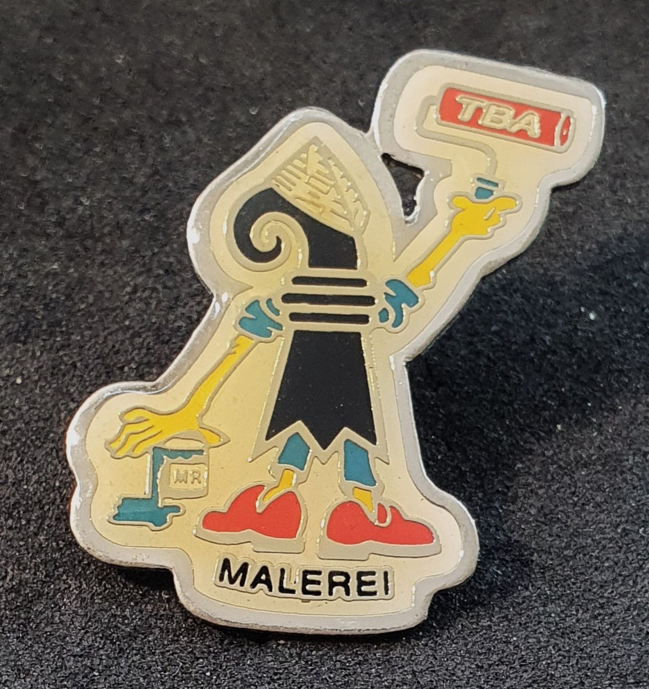 Placchette & Badge: CC050 - Pin TBA Basel MR Malerei Baslerstab – Usato da Reinach BL venduto da Boston-Verkauf