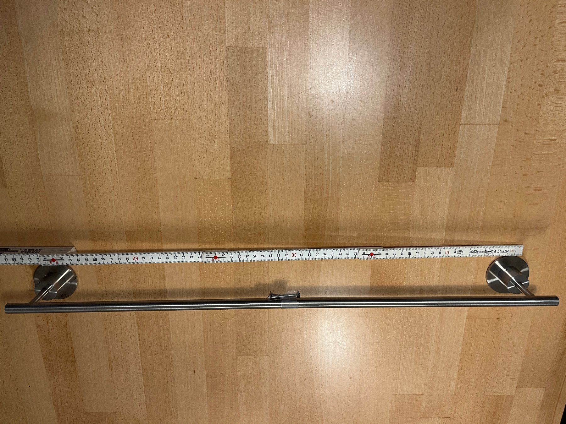 Portasciugamani: Wand-Handtuchhalter Chrom (Marke Zack), 60cm – Usato da Fislisbach venduto da mo_5442