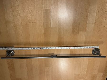 Wand-Handtuchhalter Chrom (Marke Zack), 60cm