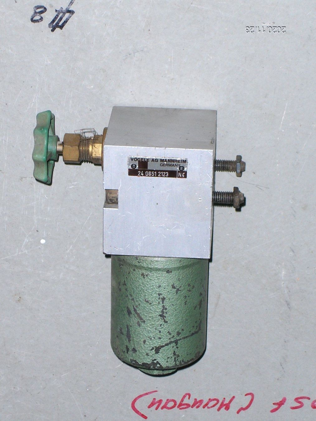 Altro per industria metallurgica: Hydraulik Filter +El.Ventil Fluidic am Block /Pn.Bremsventil – Usato da Schlattingen venduto da Schmidi50