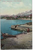 TI 28 Locarno Imbarcadero e Monte Ghridone Lavandaie1910