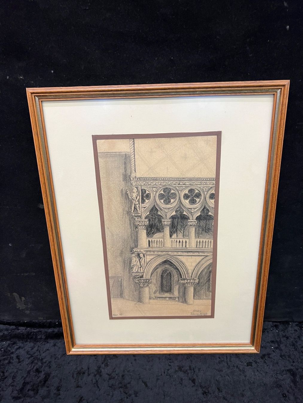 Dipinti: dessin signature cachée et daté 49 – Usato da Genève venduto da Qanil77