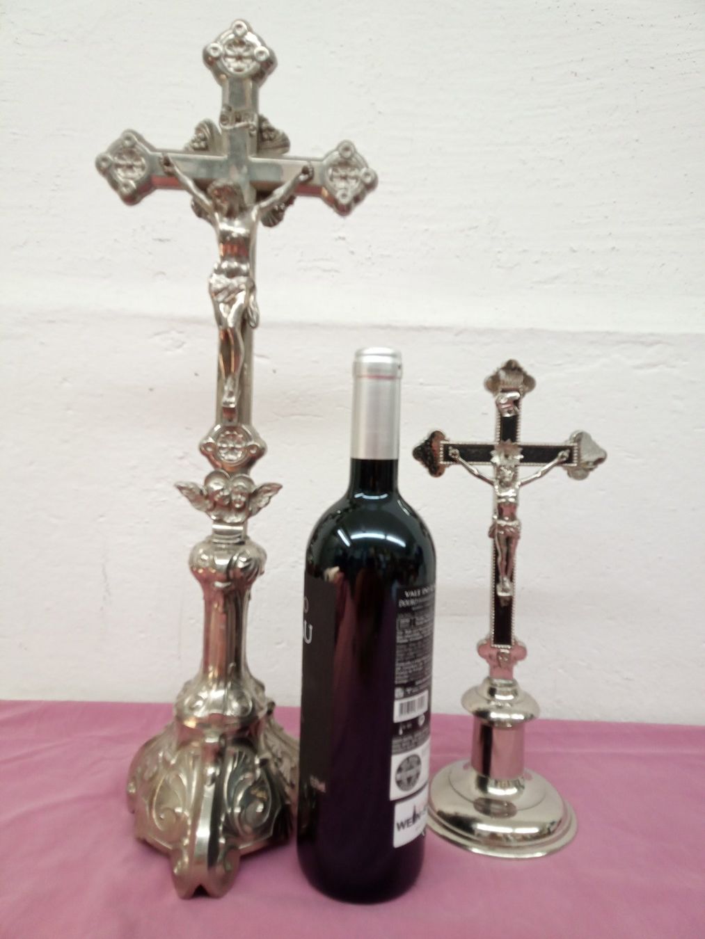 Figuren: Antike Kruzifix Jesus Standkreuz – Gebraucht aus Zürich von edi_c2m6 1