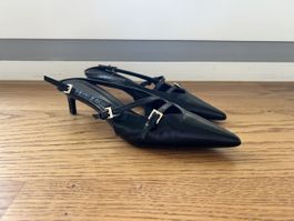 Kitten Heels Echtleder Grösse 37