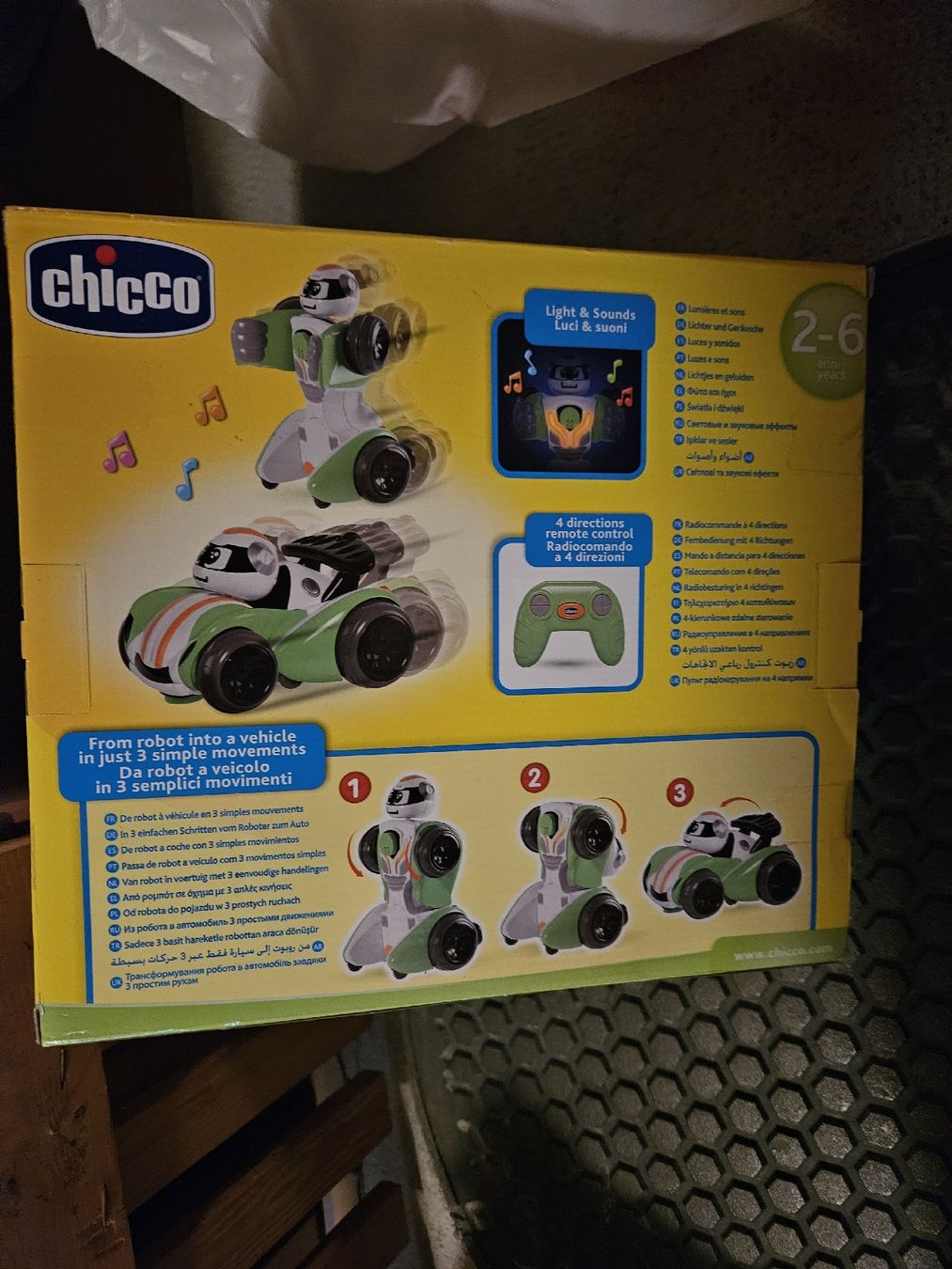 Chicco Spielzeuge: Chicco RoboChicco 2-in-1 roboter – Neu und originalverpackt aus Basel von fragolina08 1