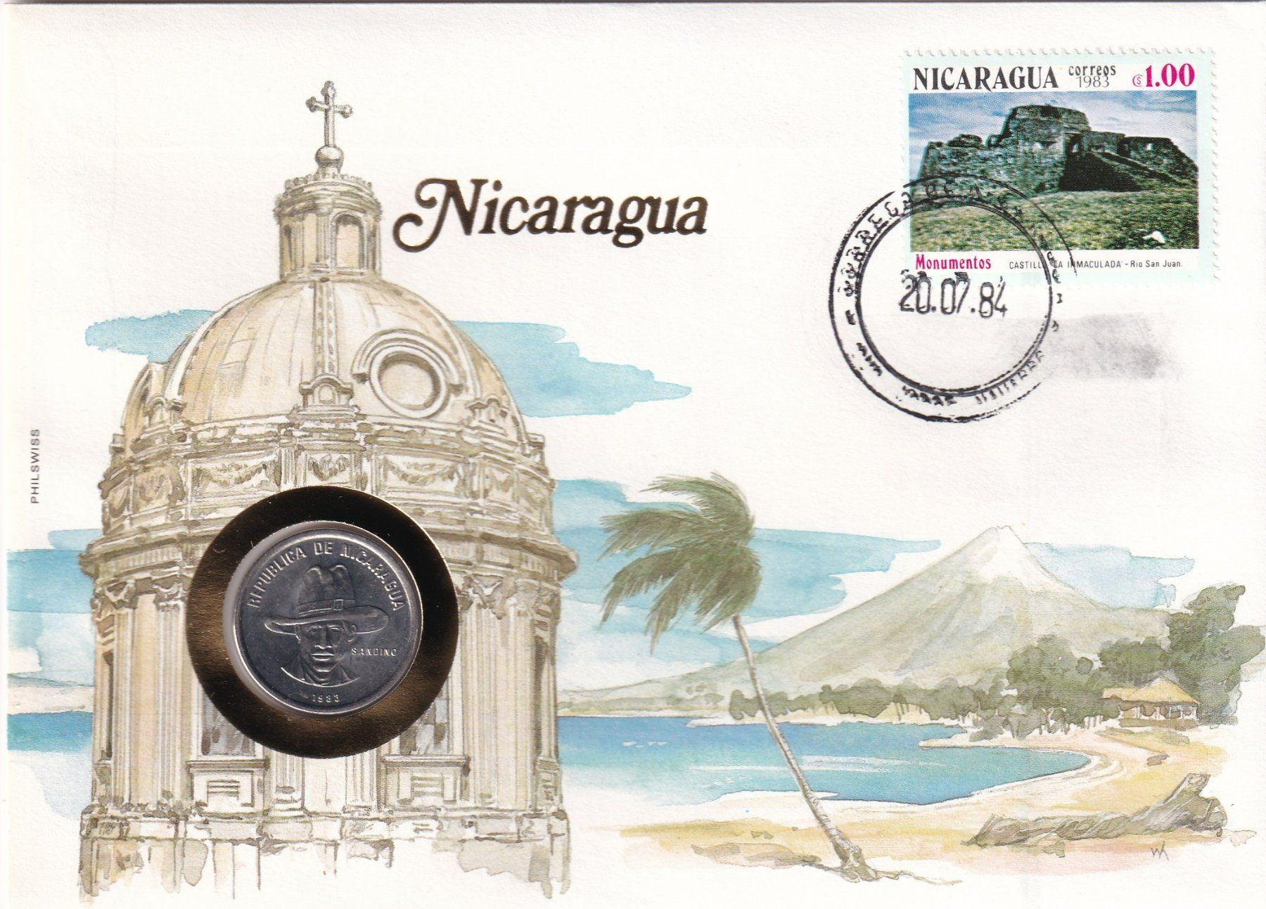 Tutti le monete: Münzbrief     Nicaragua – Usato da Neuchâtel venduto da karlpierrino