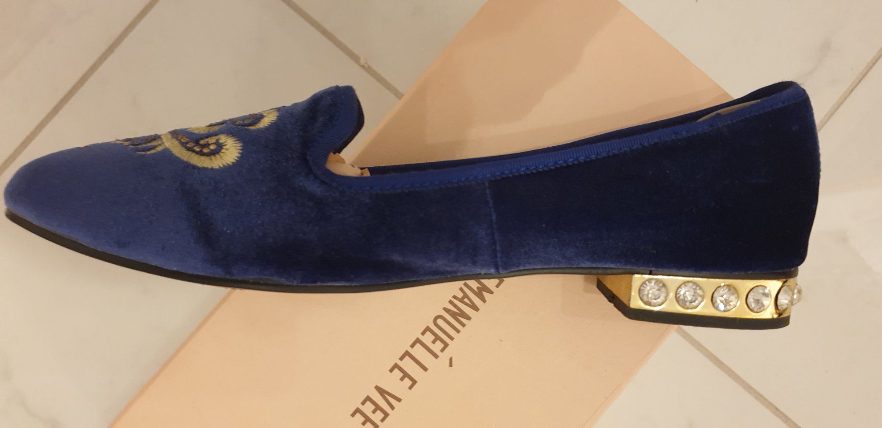 Scarpe da donna: Schuhe Samt Emanuelle Vee Gr. 38 – Usato da Wettswil venduto da the_jr6l 5
