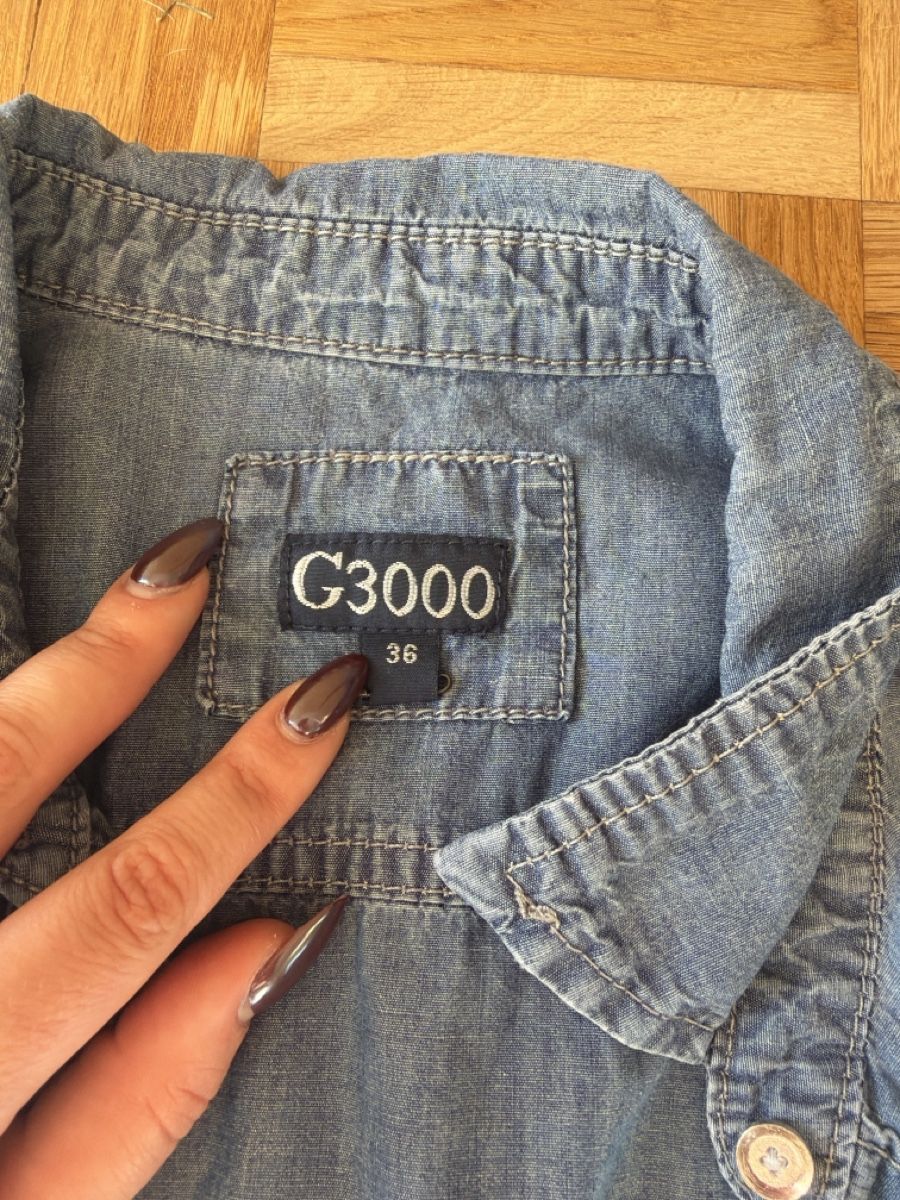 Camicette: Chemise bleue G3000 – Usato da Le Locle venduto da Mayd_h 2