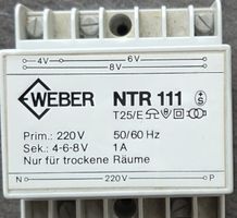 WEBER NTR 111 Transformator 4 6 8 V