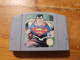 N64 Superman Modul Cartridge Spiel