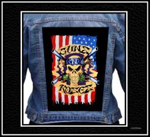 Rücken-Aufnäher *Guns N' Roses* - Original Back Patch