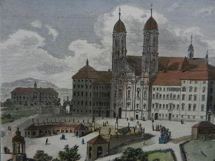 Gravures: Kloster und Kirche Einsiedeln – D'occasion à Risch par Rischli15 9