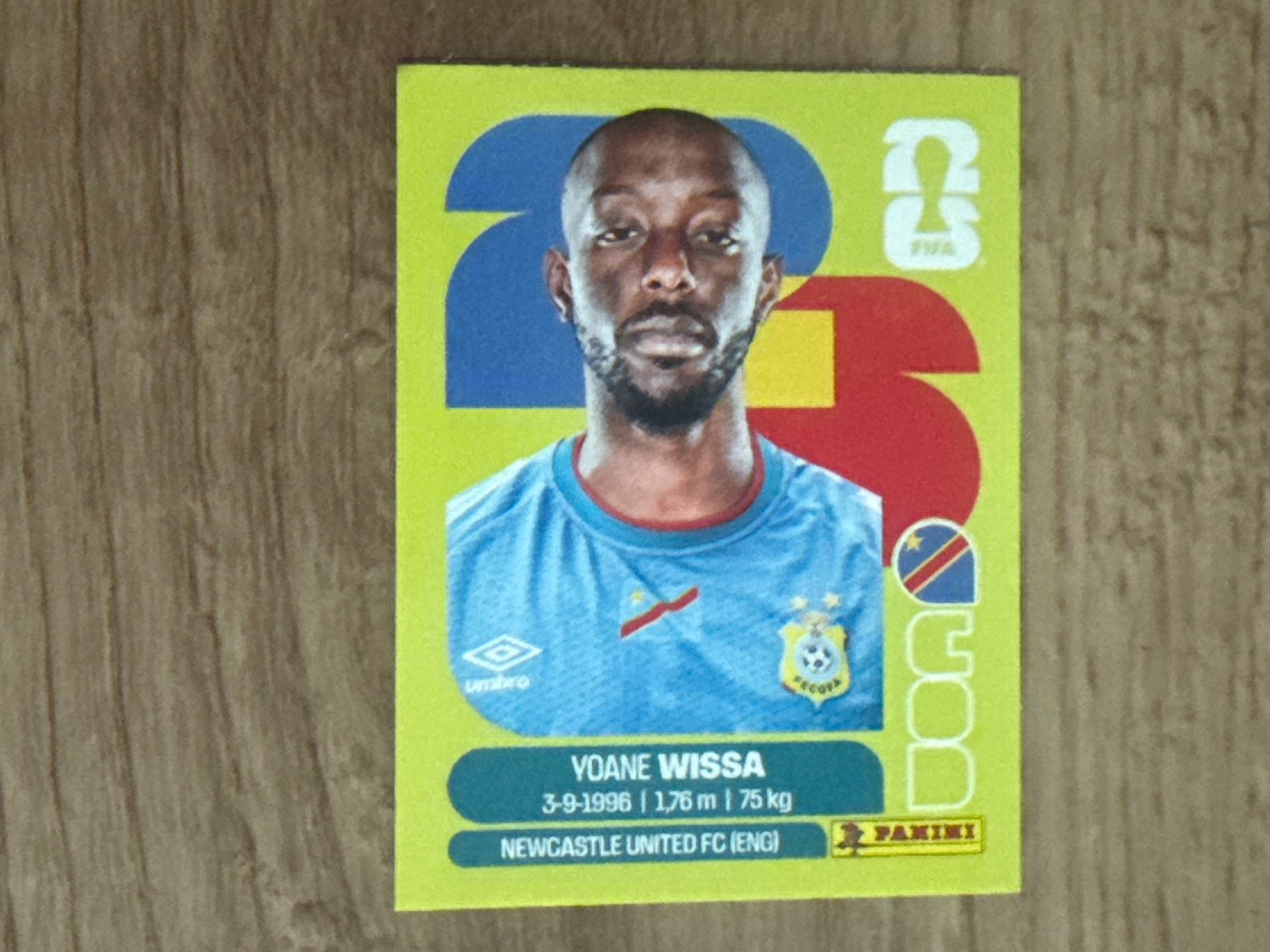 Panini Carte collezionabili: Panini FIFA World Cup 2026 Voane Wissa COD 16 – Usato da Glattbrugg venduto da Schweigmatt