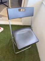 2x IKEA GUNDE Klappstühle – Schwarz / 2