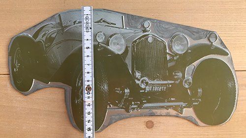 MG Sonstiges Fahrzeugzubehör: Alfa 8C 2300 Druckklische – Gebraucht aus Unterramsern von Havana01 2