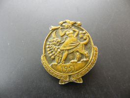 Plakette Zürcher Fasnacht 1951