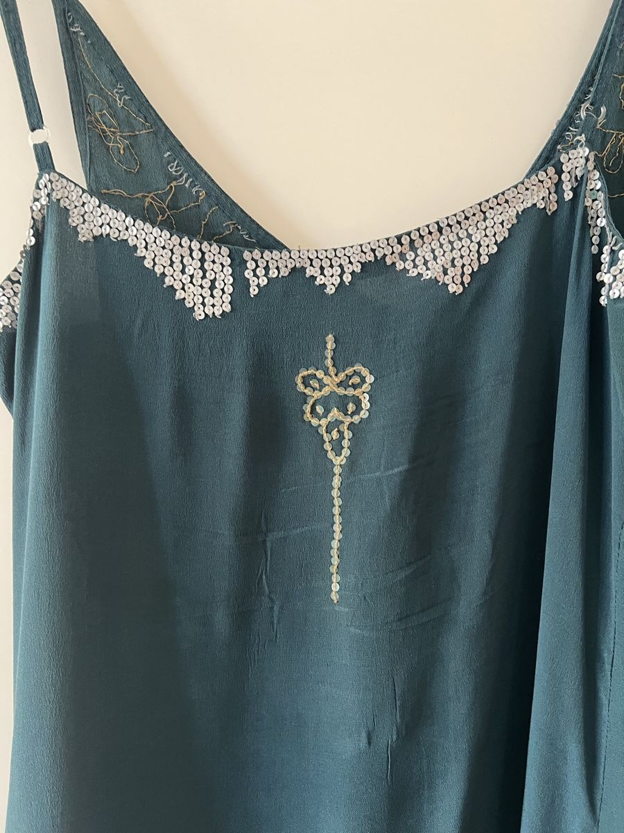 Maje Vestiti: Robe Maje 100% Soie T2 Unique Perles & Sequins Été Chic – Usato da Territet venduto da miryamv 4