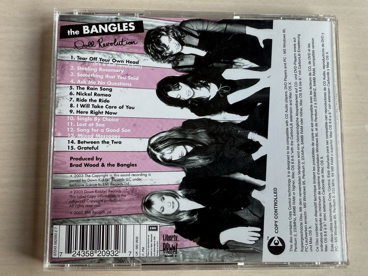 CDs: The Bangles - Doll Revolution – D'occasion à Oberried Brienz par Chyara 1