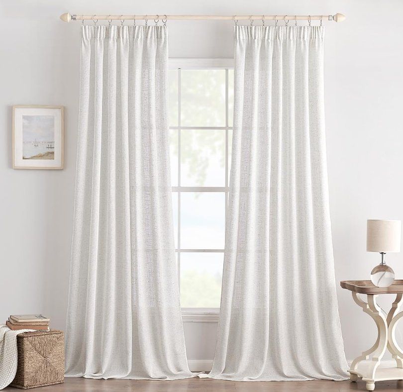 Vorhänge: Vorhänge Leinen 2er Set BxH 140x245cm – Neu (gemäss Beschreibung) aus Adlikon b.Regensdorf von MK-VORHANGSERVICE