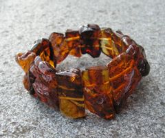 ♥ UNISEX +  MASSIV / ARMBAND / Baltischer Bernstein ♥