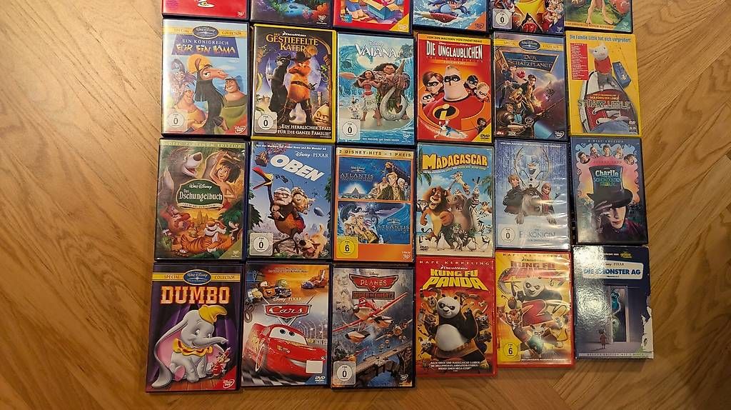 Tutti i DVDs: 36 Kinder-DVDs auf Deutsch – Usato da Breganzona venduto da SamuelEberhardt 2