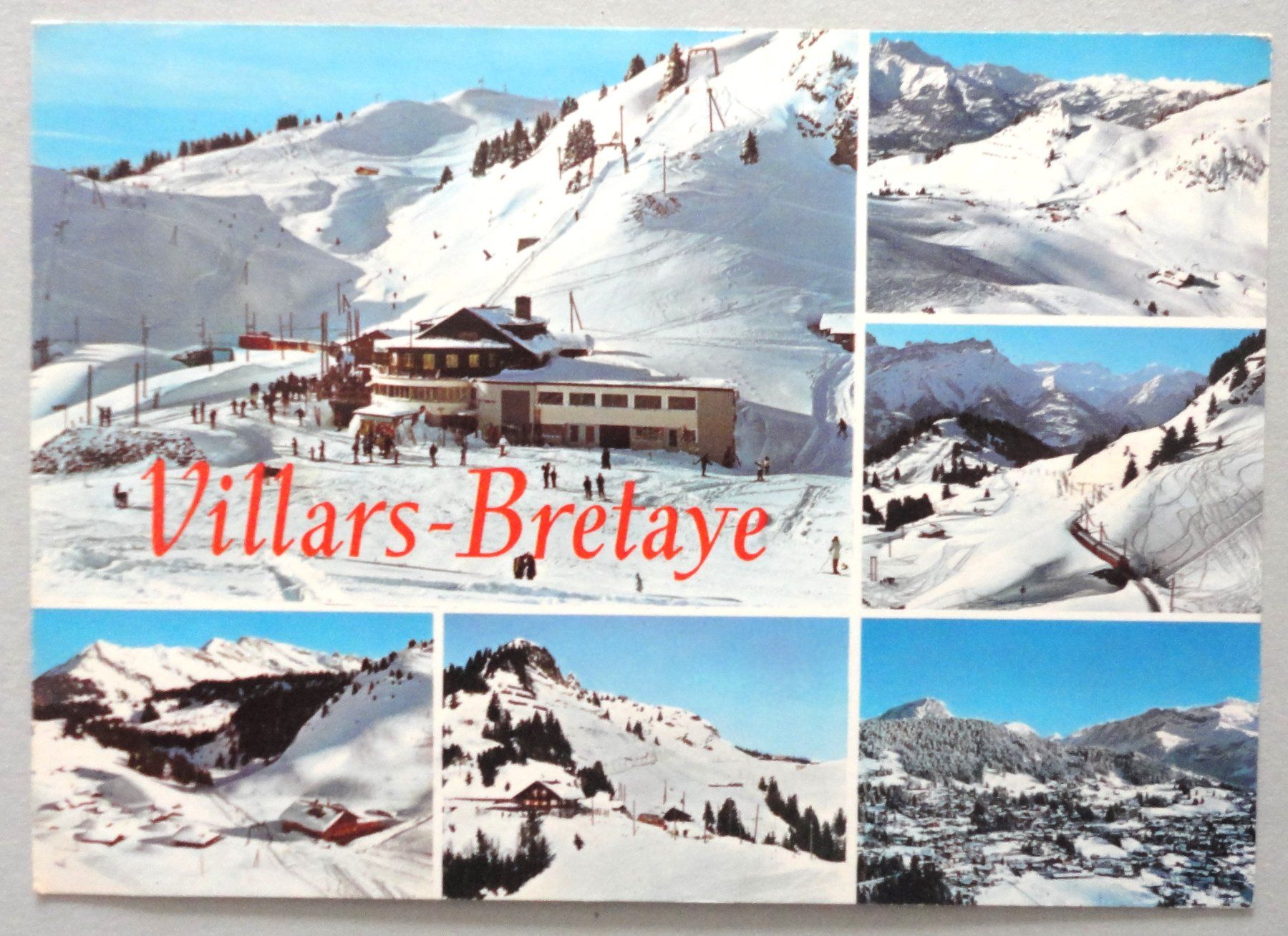 Ansichtskarten: Villars - Bretaye – Defekt aus Fétigny von Billy2miny