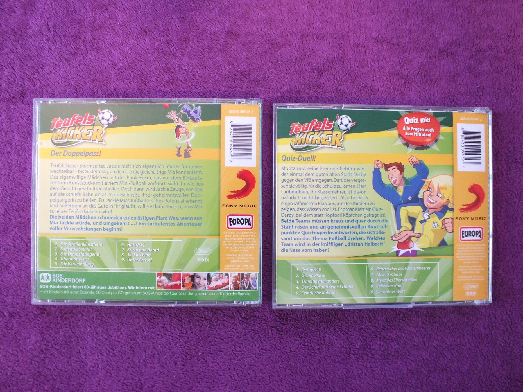 CD: 6 - Die Teufels Kicker - Hörspiel - CD´s – Usato da Müllheim Dorf venduto da Seeeule01 2