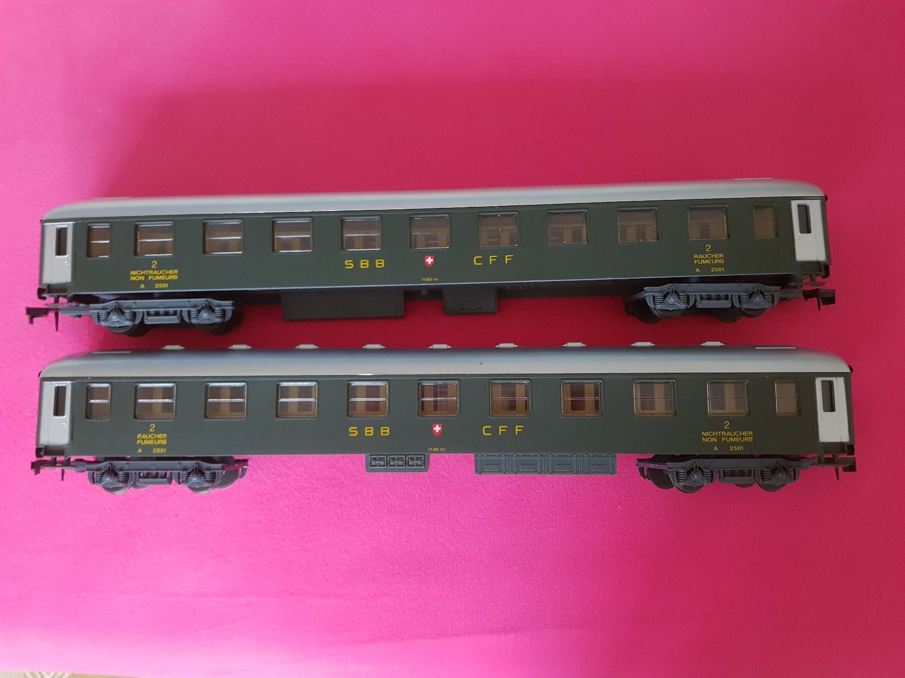 Lima Modelleisenbahnen: 2 Lima Personenwagen – Neu (gemäss Beschreibung) aus Luzern von inca55 1