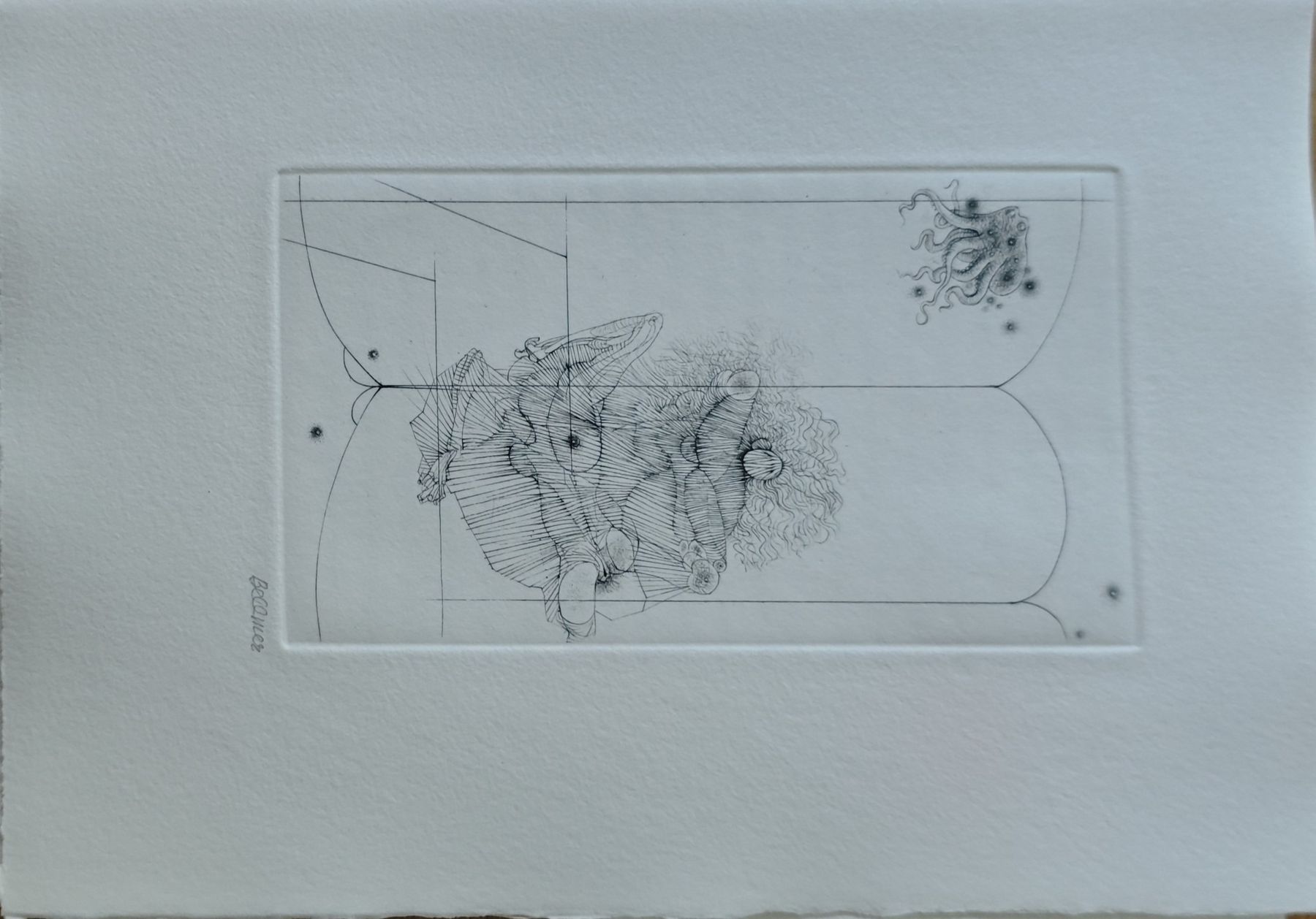 Tableaux: Hans Bellmer Mode d'emploi 1967 Etching Print – D'occasion à St moritz par apog 2