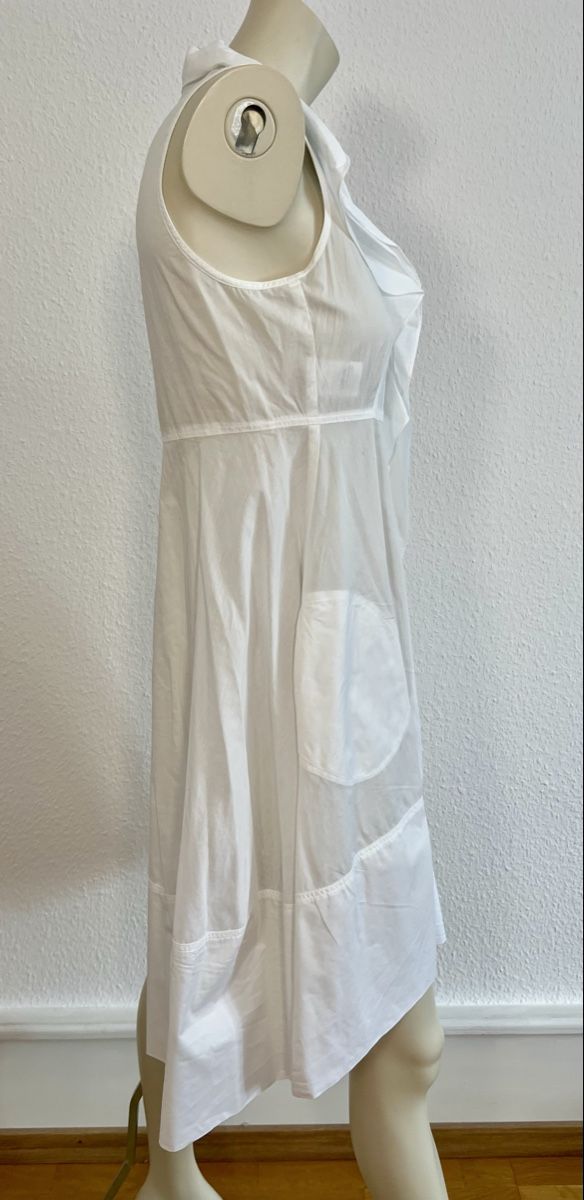 Strenesse Vestiti: STRENESSE Weisses Kleid Gr 34 Baumwolle – Usato da Basel venduto da Bettybooo 5