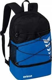 Erima Zaini: Rucksack Erima newroyal-schwarz – Nuovo e nell'imballaggio originale da Meggen venduto da Mmvmmmvm