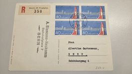 1953 Karte Eröffnung Flughafen Zürich